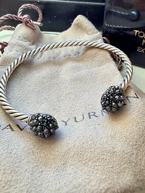 David Yurman Osetra Berries Cable Cuff Bracelet